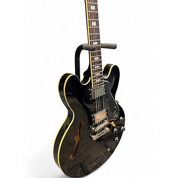 Used Epiphone ES335 Pro Black Hollow Body Electric Guitar