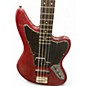 Used Squier Vintage Modified Jaguar Bass Candy Apple Red Electric Bass Guitar