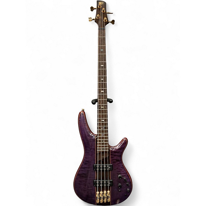 Used Ibanez SR2400 Purple Electric Bass Guitar Purple | Guitar Center