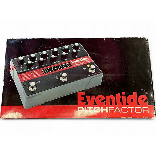 Used Eventide Pitch Factor Pitch Shifter Effect Pedal