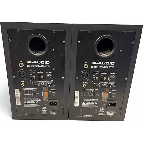 Used M-Audio BX5 Pair Powered Monitor
