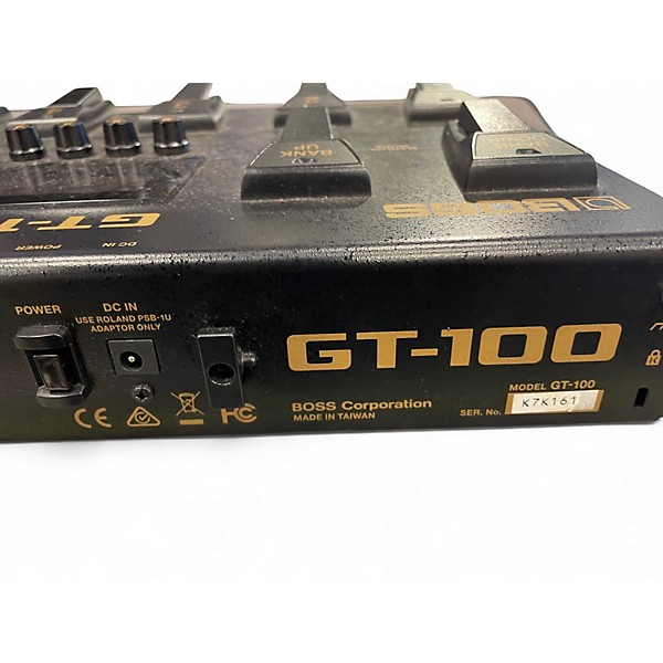 Used BOSS GT100 Effect Processor