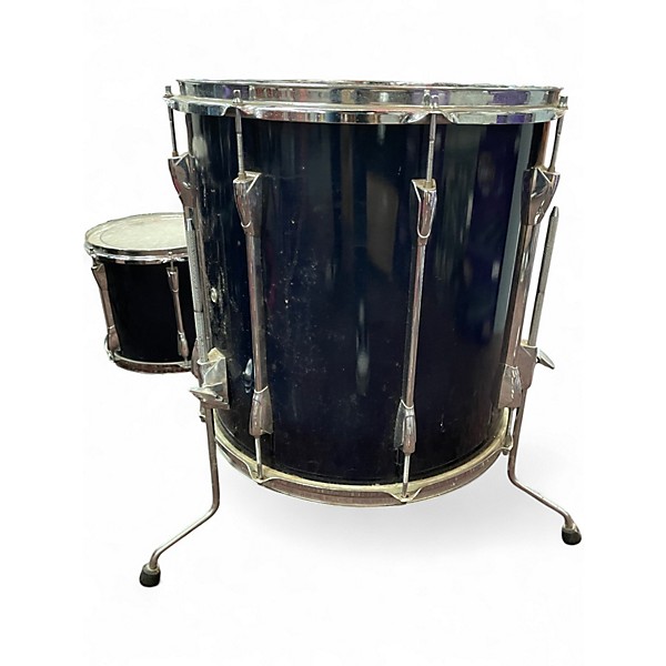 Used Yamaha 5 Piece Stage Custom Midnight Blue Drum Kit