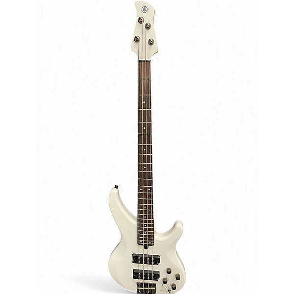 Used Yamaha TRBX304 WHITE Electric Bass Guitar WHITE | Guitar Center