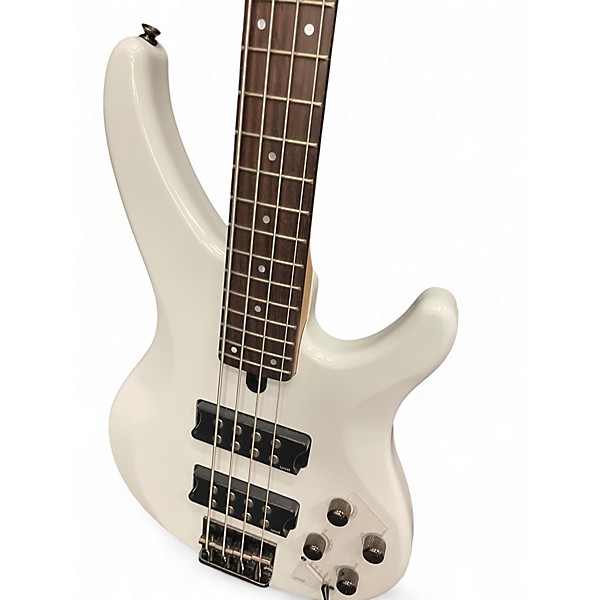 Used Yamaha TRBX304 WHITE Electric Bass Guitar WHITE | Guitar Center