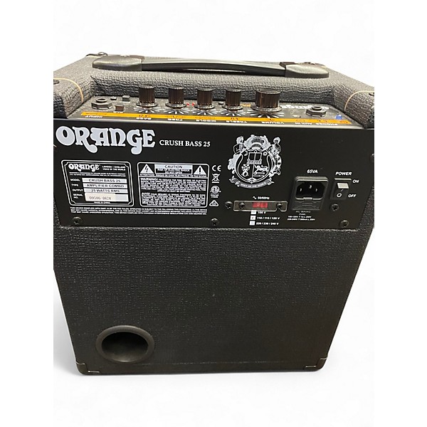 Used Orange Amplifiers CRUSH BASS 25 Bass Combo Amp