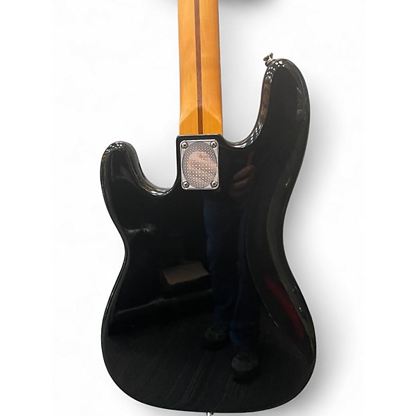 Used 2021 Squier Classic Vibe 1970S Precision Bass Black Electric Bass Guitar