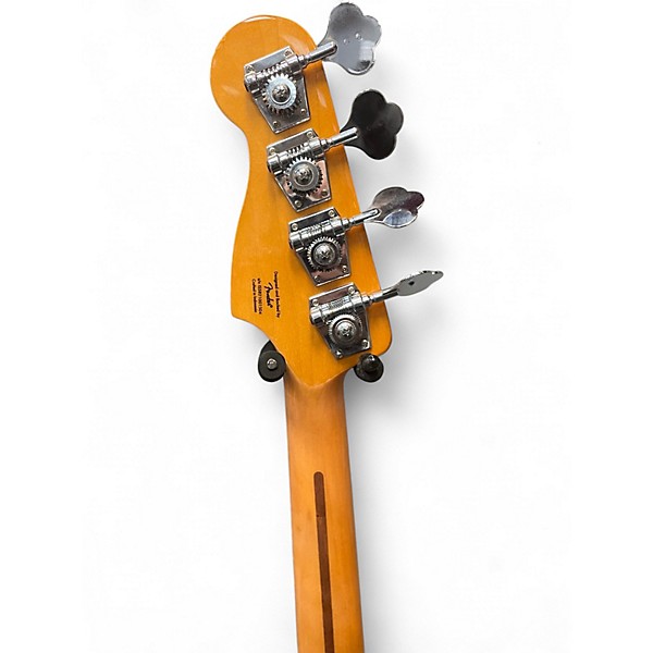 Used 2021 Squier Classic Vibe 1970S Precision Bass Black Electric Bass Guitar