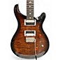 Used PRS SE Custom 24 Black and Gold Solid Body Electric Guitar
