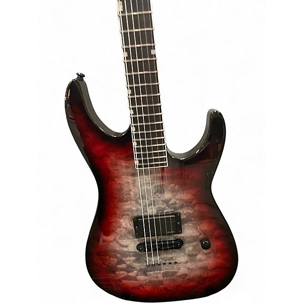 Used ESP LTD Josh Middleton JM-1 Deep Blood Moon Solid Body Electric Guitar