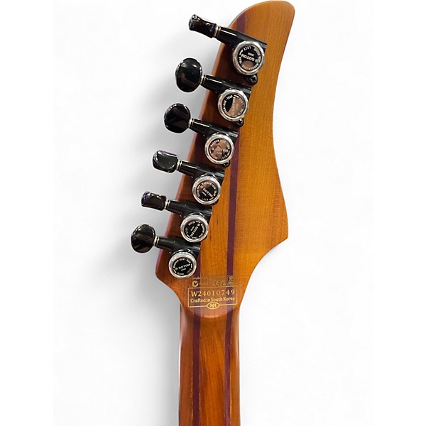 Used Schecter Guitar Research Banshee Mach-6 Fallout Burst Solid Body Electric Guitar