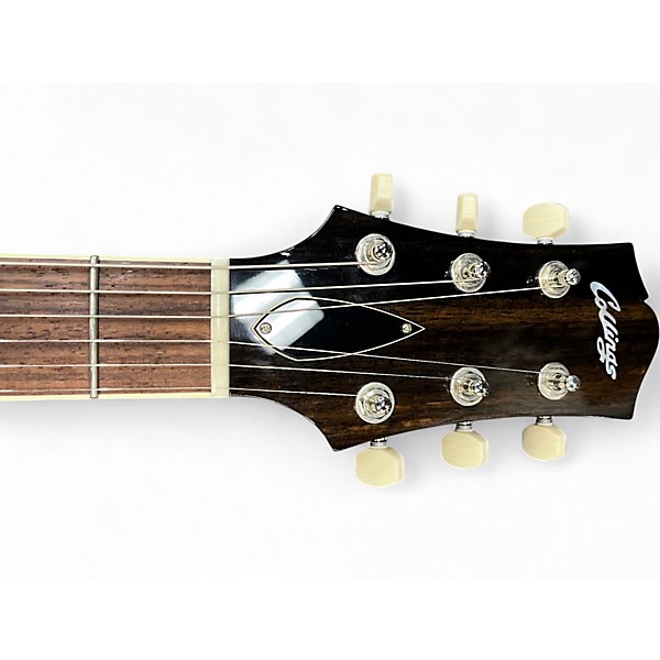 Used Collings City Limits Deluxe QUILT BROWN Solid Body Electric Guitar
