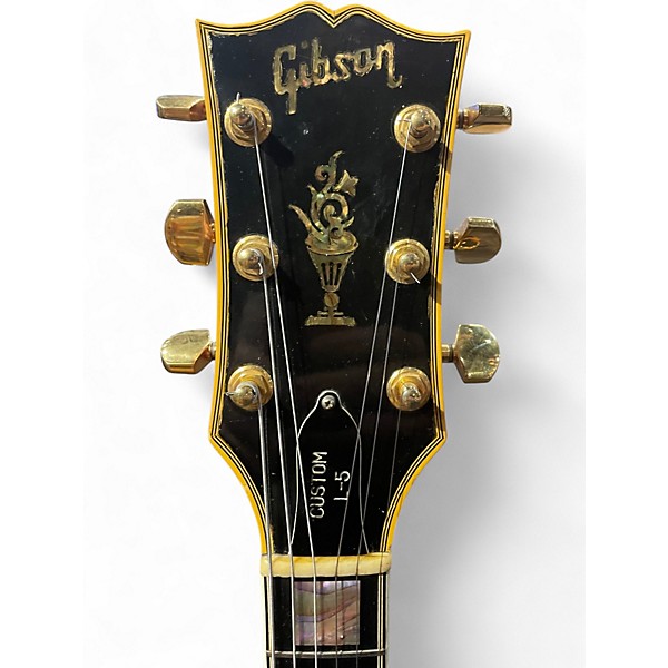 Vintage 1970s Gibson Custom L-5 cherryburst Solid Body Electric Guitar