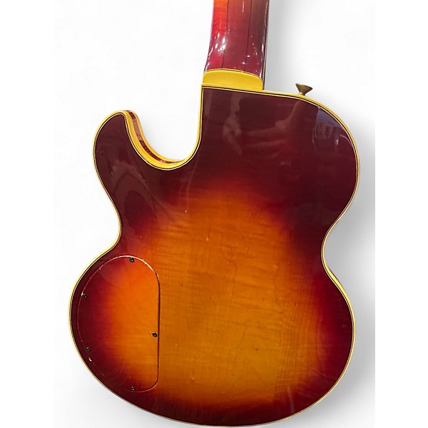 Vintage 1970s Gibson Custom L-5 cherryburst Solid Body Electric Guitar