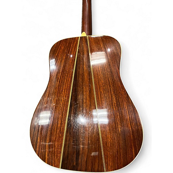 Vintage 1975 Martin d76 natural Acoustic Guitar