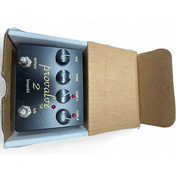Used Lovepedal Provalve2 Dual Distortion Effect Pedal