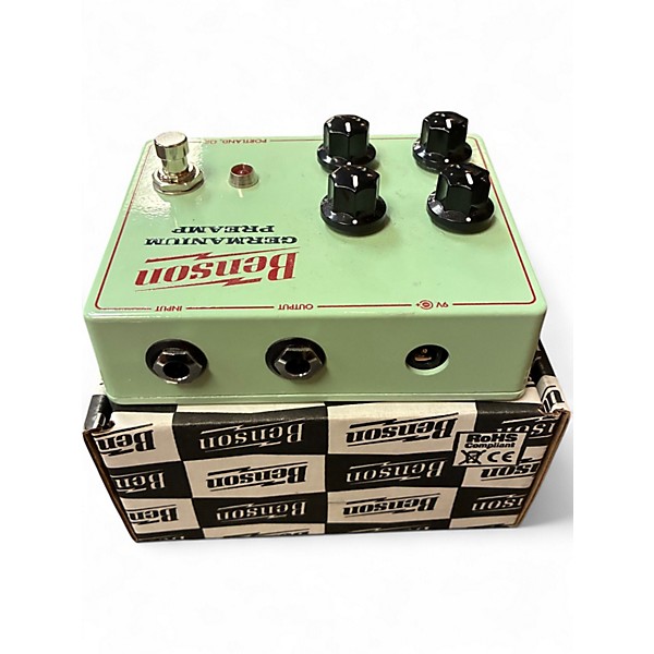 Used Benson Amps GERMANIUM PREAMP Effect Pedal