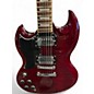 Used Vintage V6VW LEFT HANDED Heritage Cherry Electric Guitar
