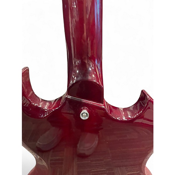 Used Vintage V6VW LEFT HANDED Heritage Cherry Electric Guitar