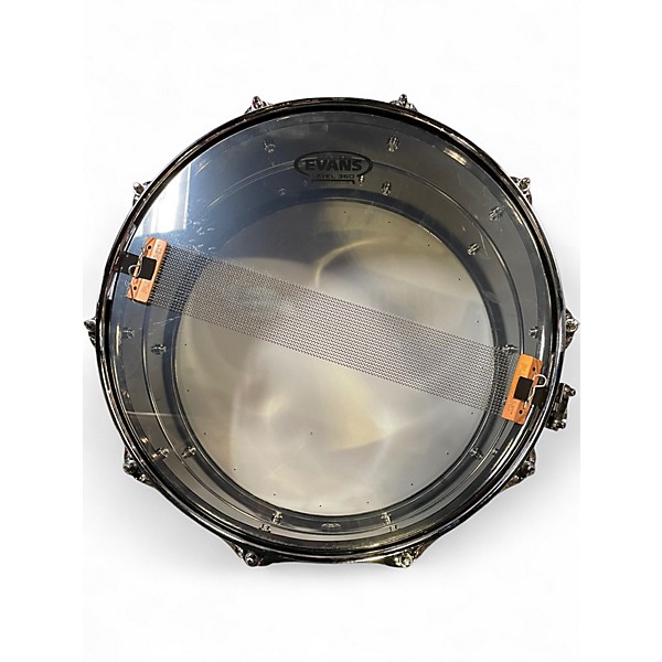 Used Pork Pie 14in BIG BLACK BOB Chrome Silver Drum