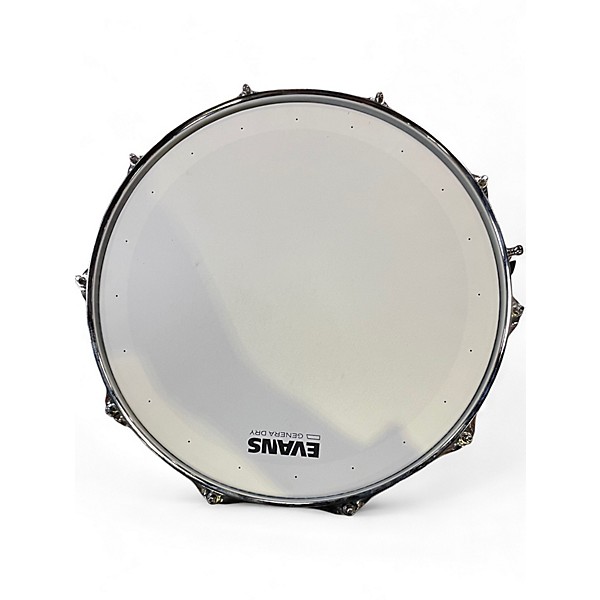 Used Pork Pie 14in BIG BLACK BOB Chrome Silver Drum