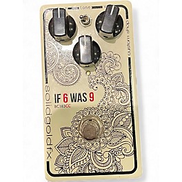 Used SolidGoldFX IF 6 WAS 9 Effect Pedal