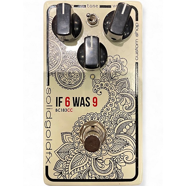 Used SolidGoldFX IF 6 WAS 9 Effect Pedal