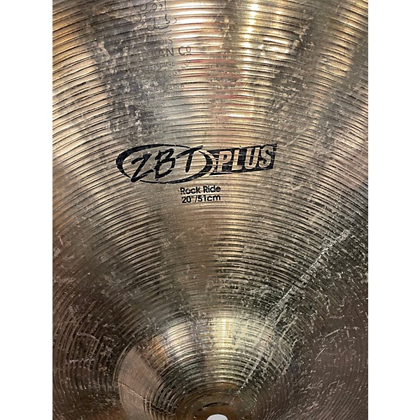Used Zildjian 20in zbt plus ride Cymbal