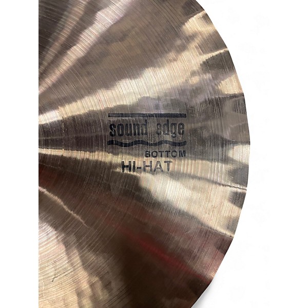 Used Paiste 14in 2002 Soundedge Hi-Hat Pair Cymbal