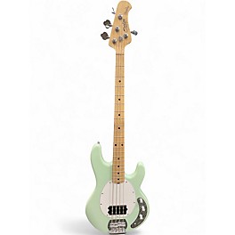 Used Sterling by Music Man Sub 4 Surf Green Electric Bass Guitar
