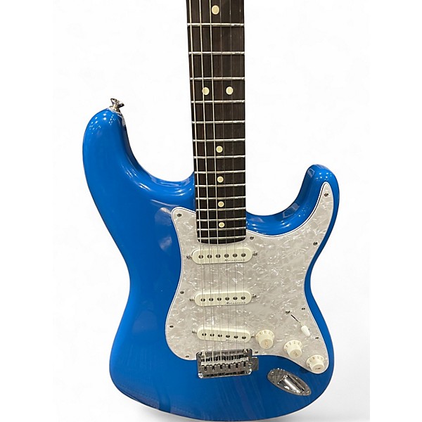 Used Fender Player II Mod Strat Electric Blue Solid Body Electric Guitar