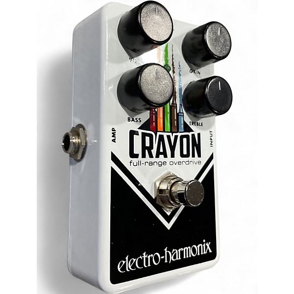 Used Electro-Harmonix Crayon Full Range Overdrive Effect Pedal