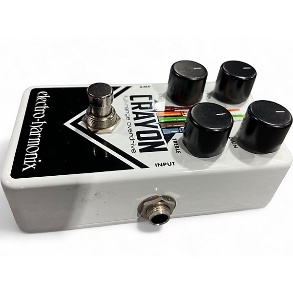Used Electro-Harmonix Crayon Full Range Overdrive Effect Pedal