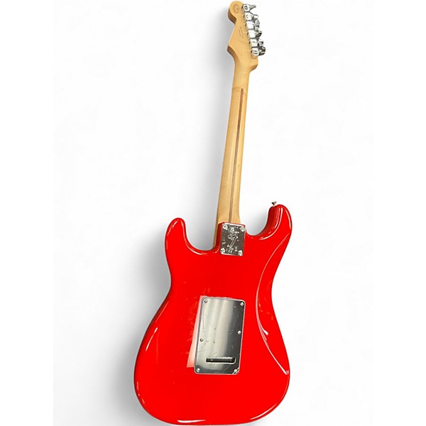 Used Fender Player Stratocaster Ferrari Red Solid Body Electric Guitar