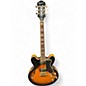 Used Epiphone Sheraton II 2 Tone Sunburst Hollow Body Electric Guitar thumbnail