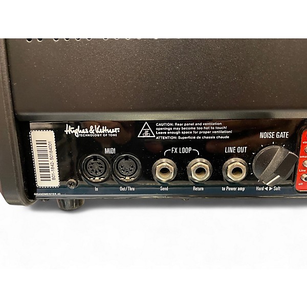 Used Hughes & Kettner Grandmaster Deluxe 40 Tube Guitar Amp Head