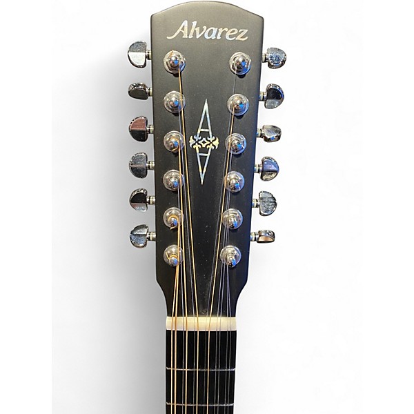 Used Alvarez AG660CE12 Natural 12 String Acoustic Electric Guitar