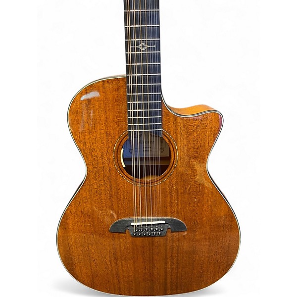 Used Alvarez AG660CE12 Natural 12 String Acoustic Electric Guitar