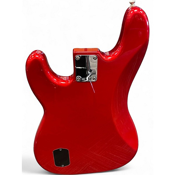 Used Fender Precision Bass Special Active Candy Apple Red Electric Bass Guitar