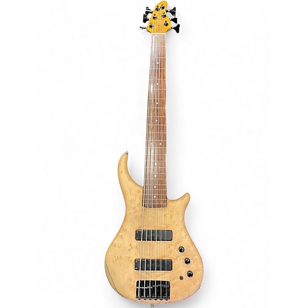 Used Pedulla Thunderbolt Natural Flat Electric Bass Guitar