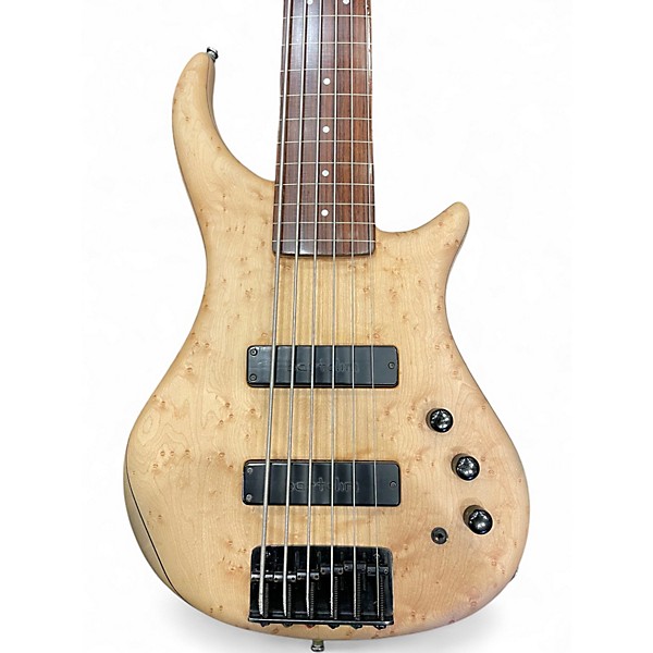 Used Pedulla Thunderbolt Natural Flat Electric Bass Guitar