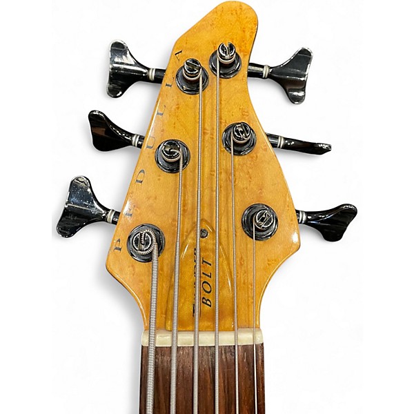 Used Pedulla Thunderbolt Natural Flat Electric Bass Guitar