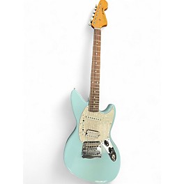 Used Fender Kurt Cobain Jag-Stang Sonic Blue Solid Body Electric Guitar