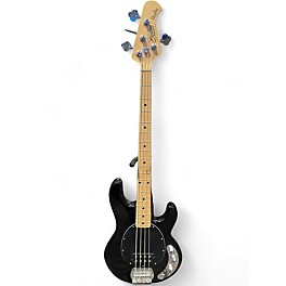 Used Sterling by Music Man Ray4 Gloss Black Electric Bass Guitar
