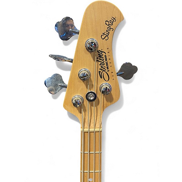 Used Sterling by Music Man Ray4 Gloss Black Electric Bass Guitar