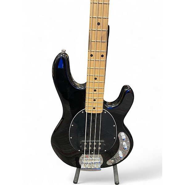 Used Sterling by Music Man Ray4 Gloss Black Electric Bass Guitar
