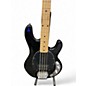 Used Sterling by Music Man Ray4 Gloss Black Electric Bass Guitar