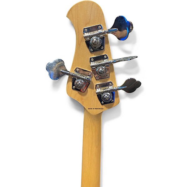 Used Sterling by Music Man Ray4 Gloss Black Electric Bass Guitar