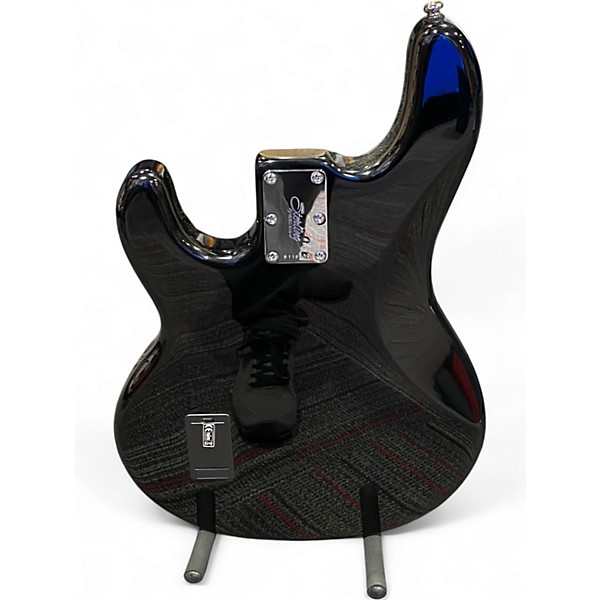 Used Sterling by Music Man Ray4 Gloss Black Electric Bass Guitar