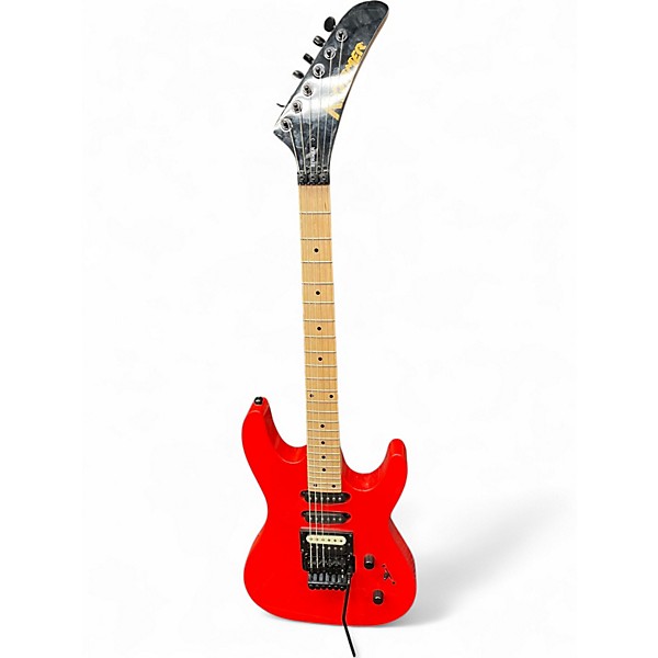 Used Kramer striker Red Solid Body Electric Guitar
